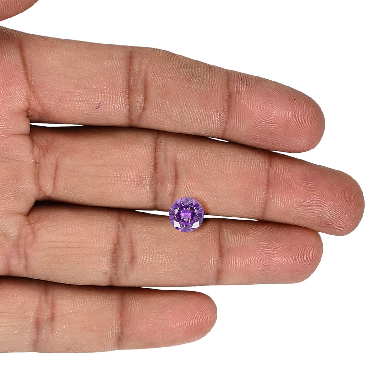 Lab Grown Color Change Sapphire (Rnd 6.5 mm) 1.32 ctw