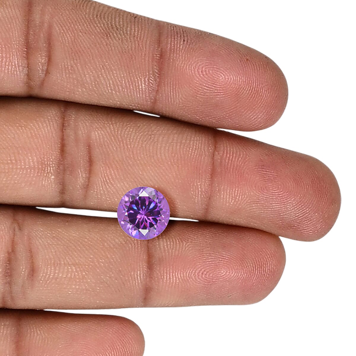 Lab Grown Color Change Sapphire (Rnd 8 mm) 2.40 ctw