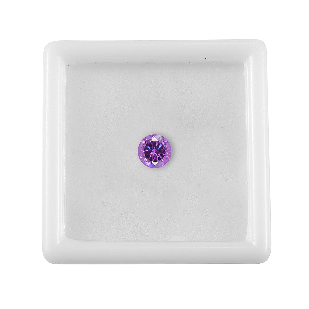 Lab Grown Color Change Sapphire (Rnd 8 mm) 2.40 ctw