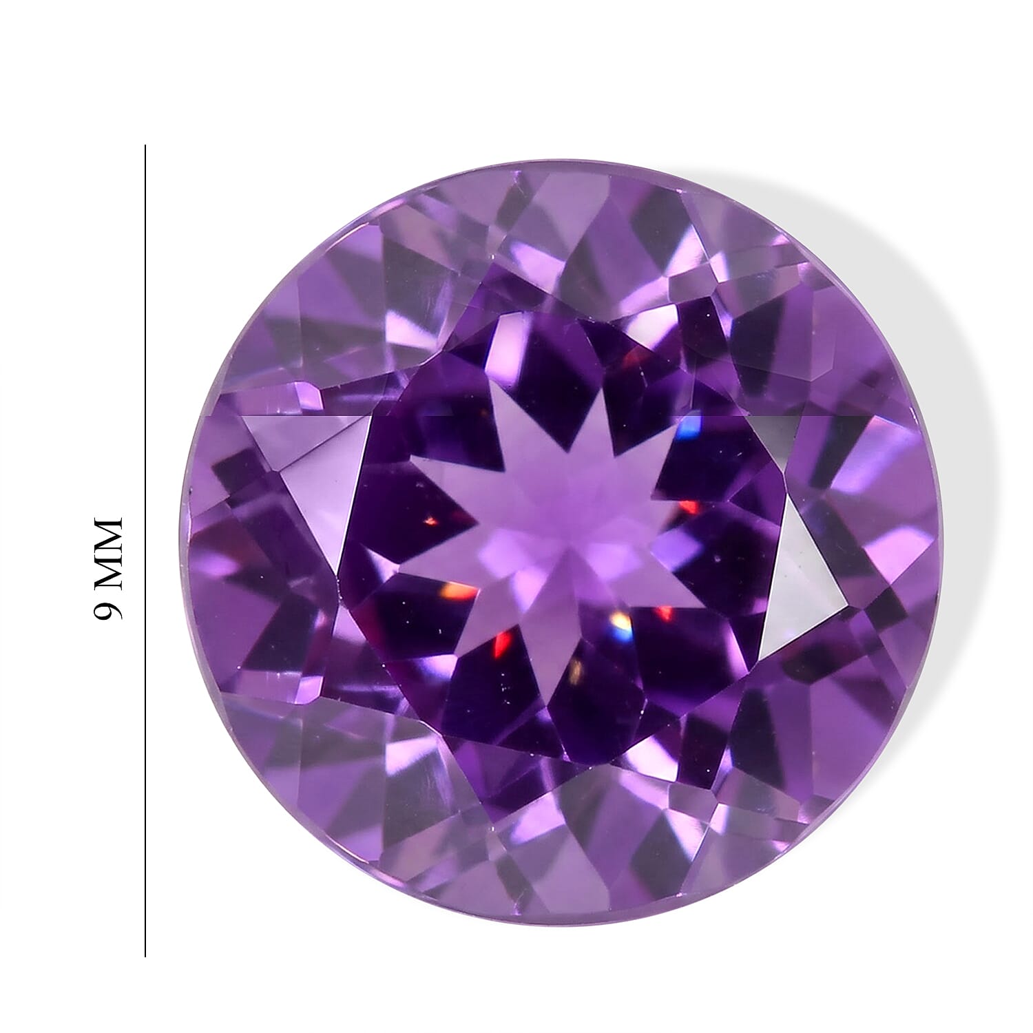 Lab Grown Color Change Sapphire (Rnd 9 mm) 3.50 ctw