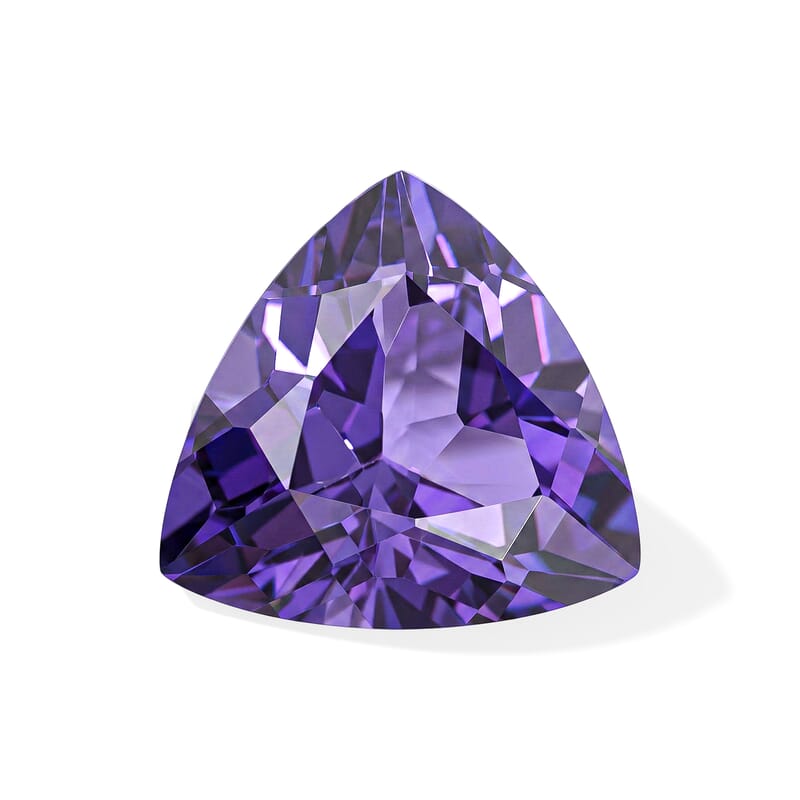 Lab Grown Color Change Sapphire (Trl 9 mm) 3.13 ctw