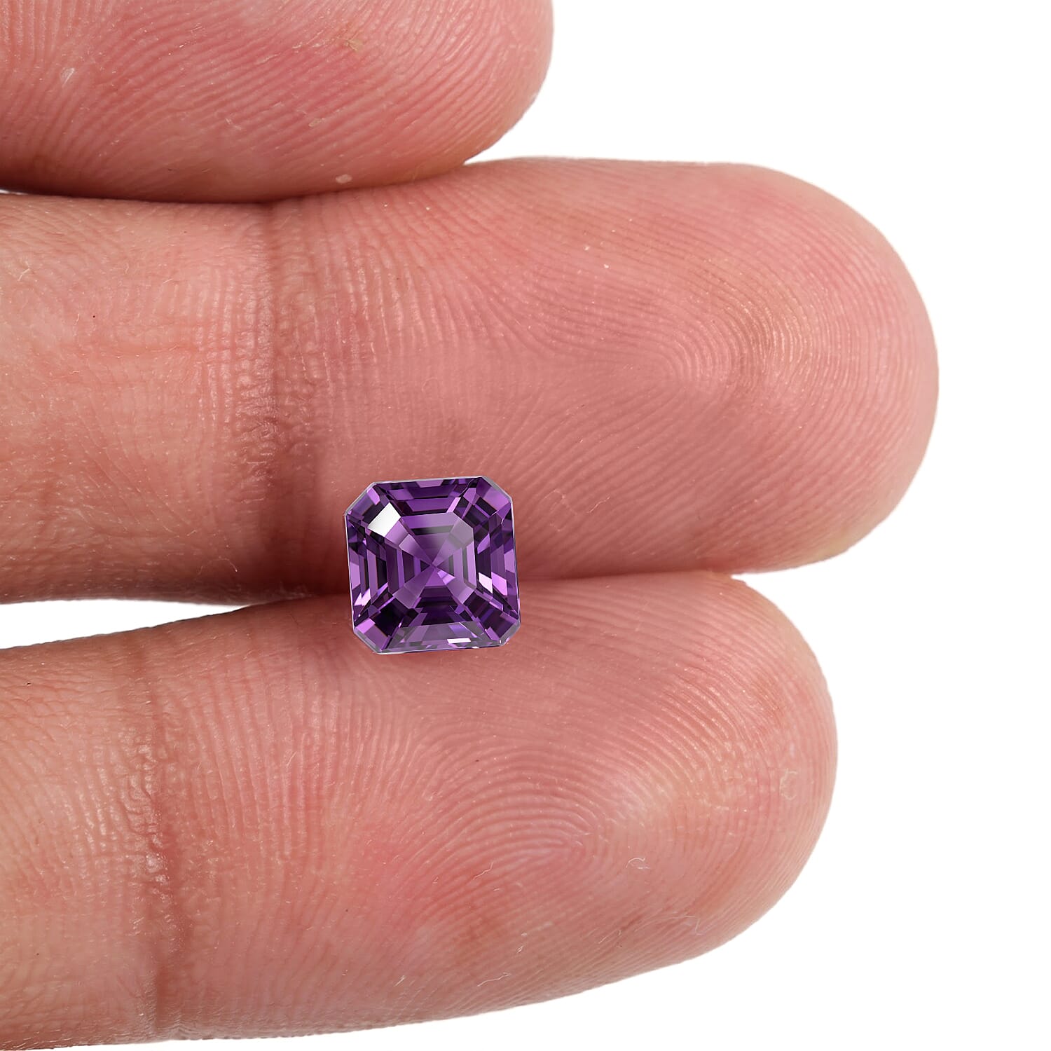 Lab Grown Color Change Sapphire (Oct 6x6 mm) 1.20 ctw
