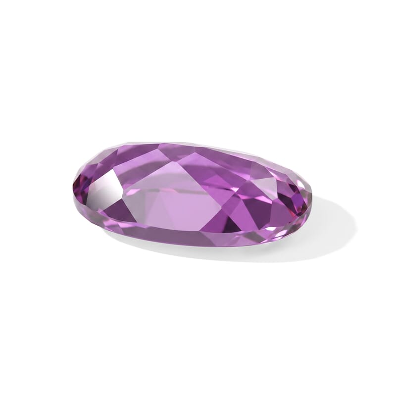 Lab Grown Color Change Sapphire (Ovl 14x7 mm) 4.43 ctw