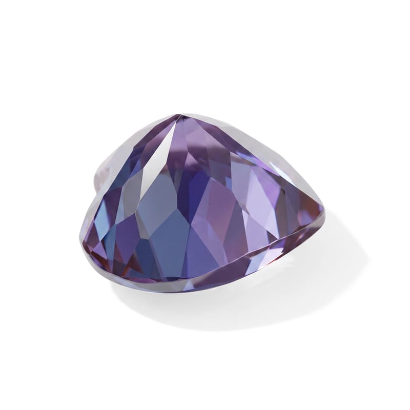 Lab Grown Alexandrite (Hrt 10 mm) 3.84 ctw
