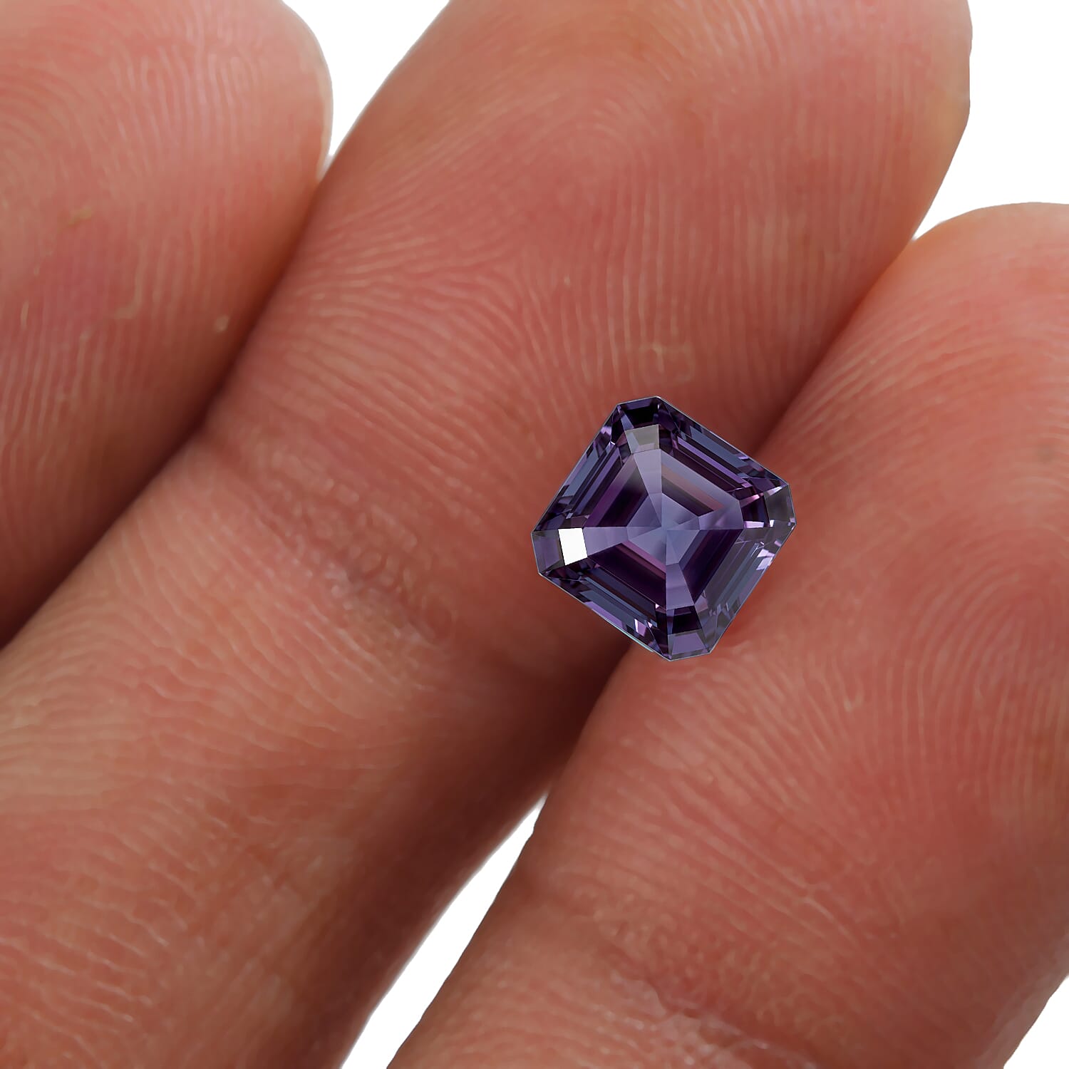 Lab Grown Alexandrite (Oct 6x6 mm) 1.08 ctw