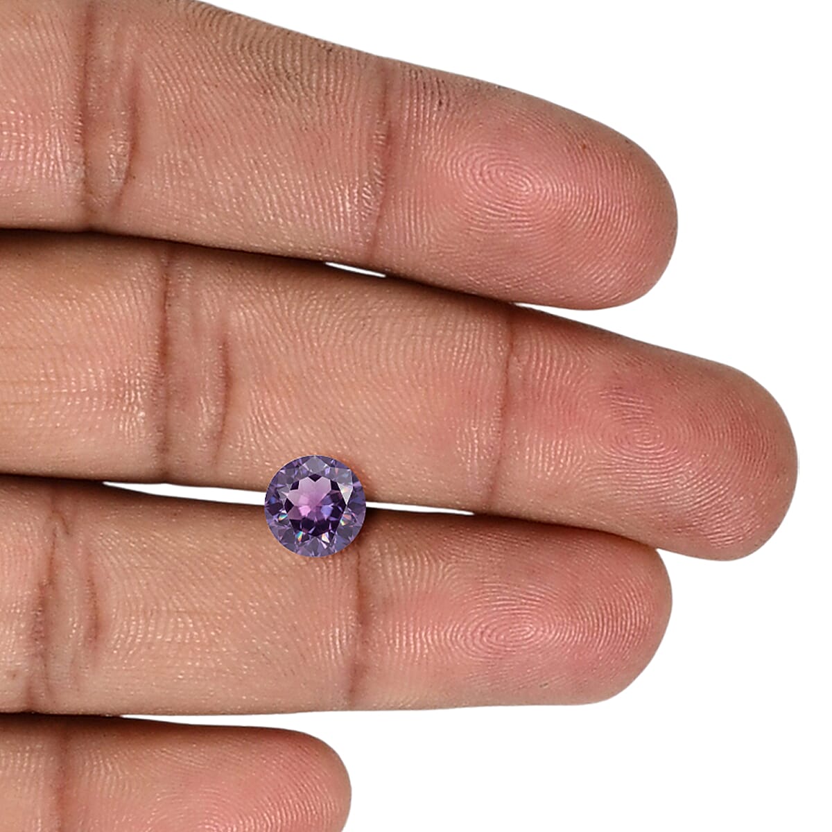 Lab Grown Alexandrite (Rnd 6 mm) 0.75 ctw