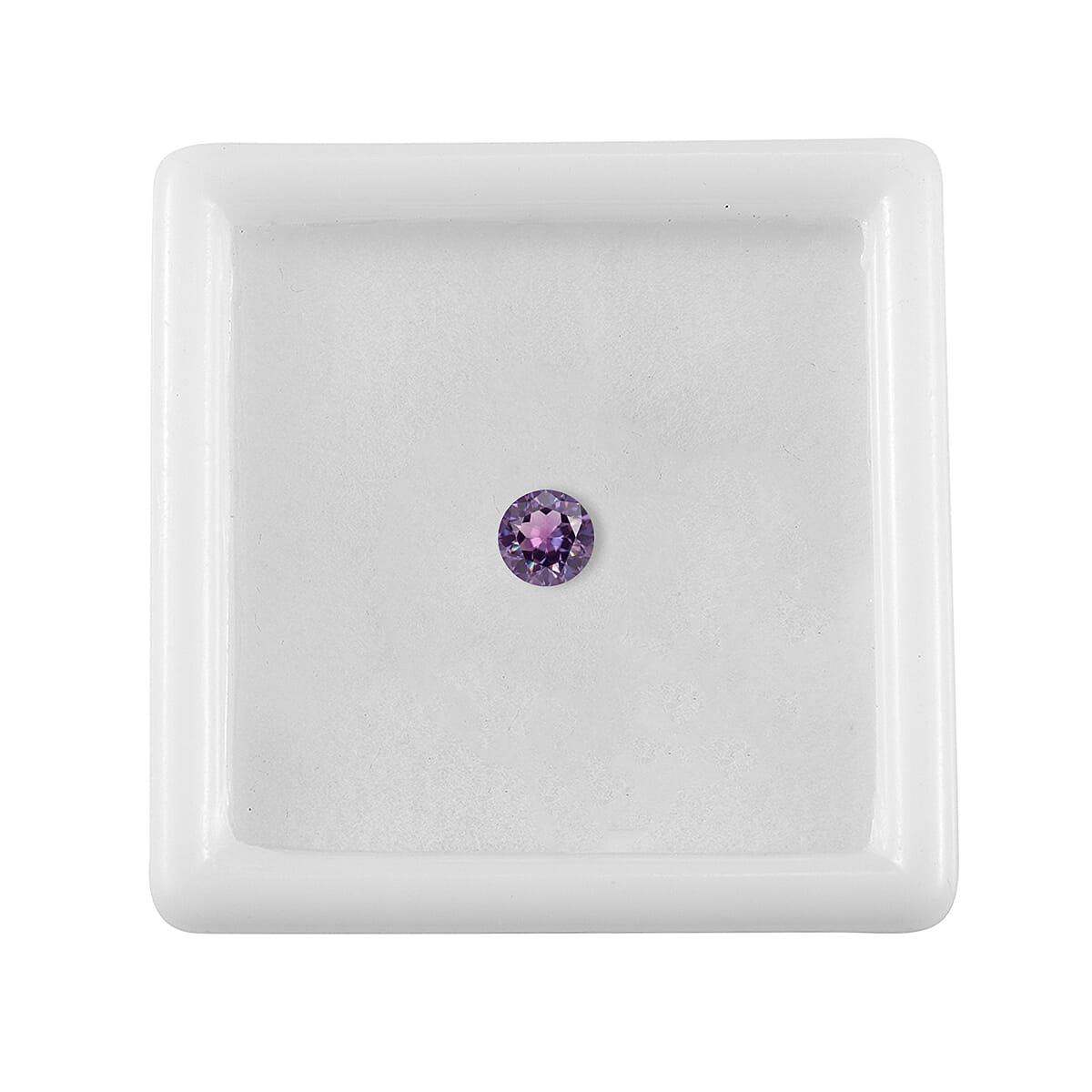 Lab Grown Alexandrite (Rnd 6 mm) 0.75 ctw