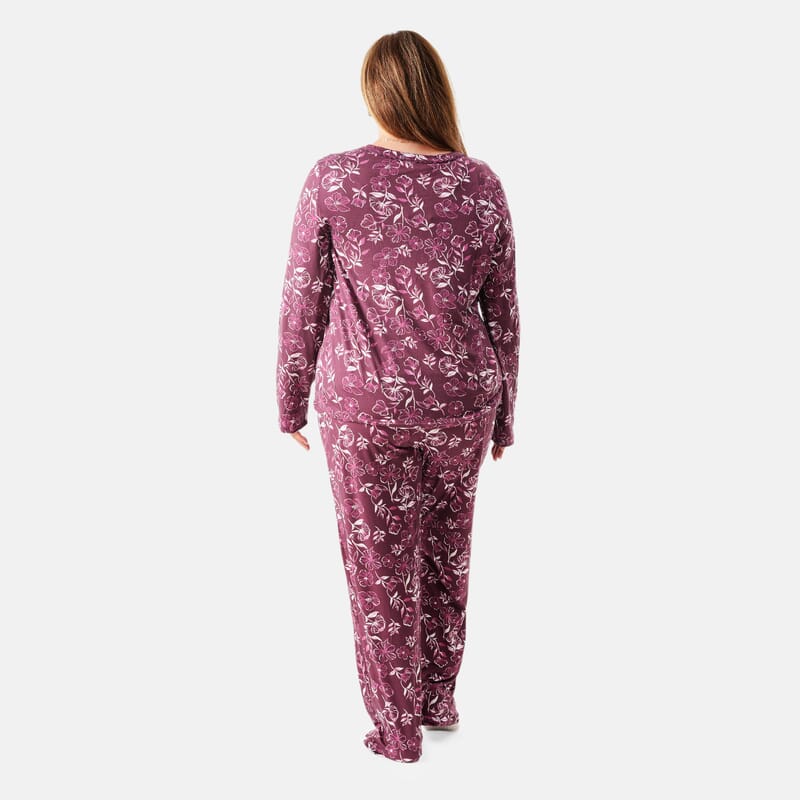 Amanda Paige Berry Print Pajama Set - M