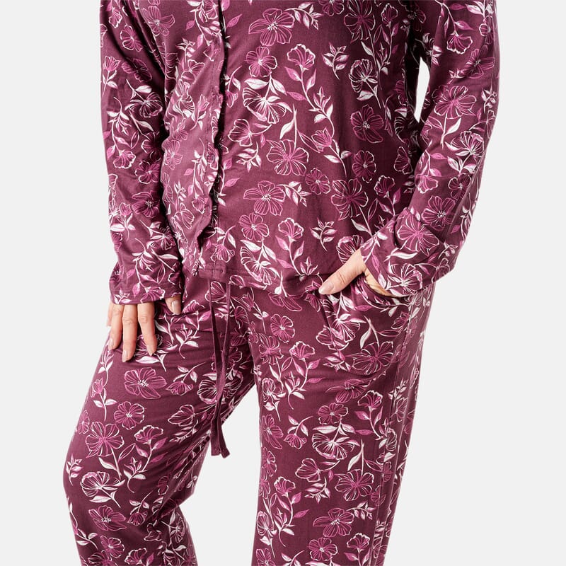 Amanda Paige Berry Print Pajama Set - M