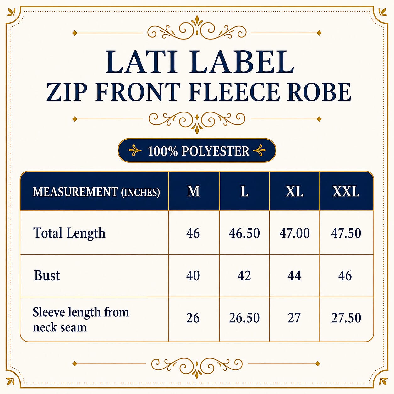 Lati Label Berry Zip Front Fleece Robe - M