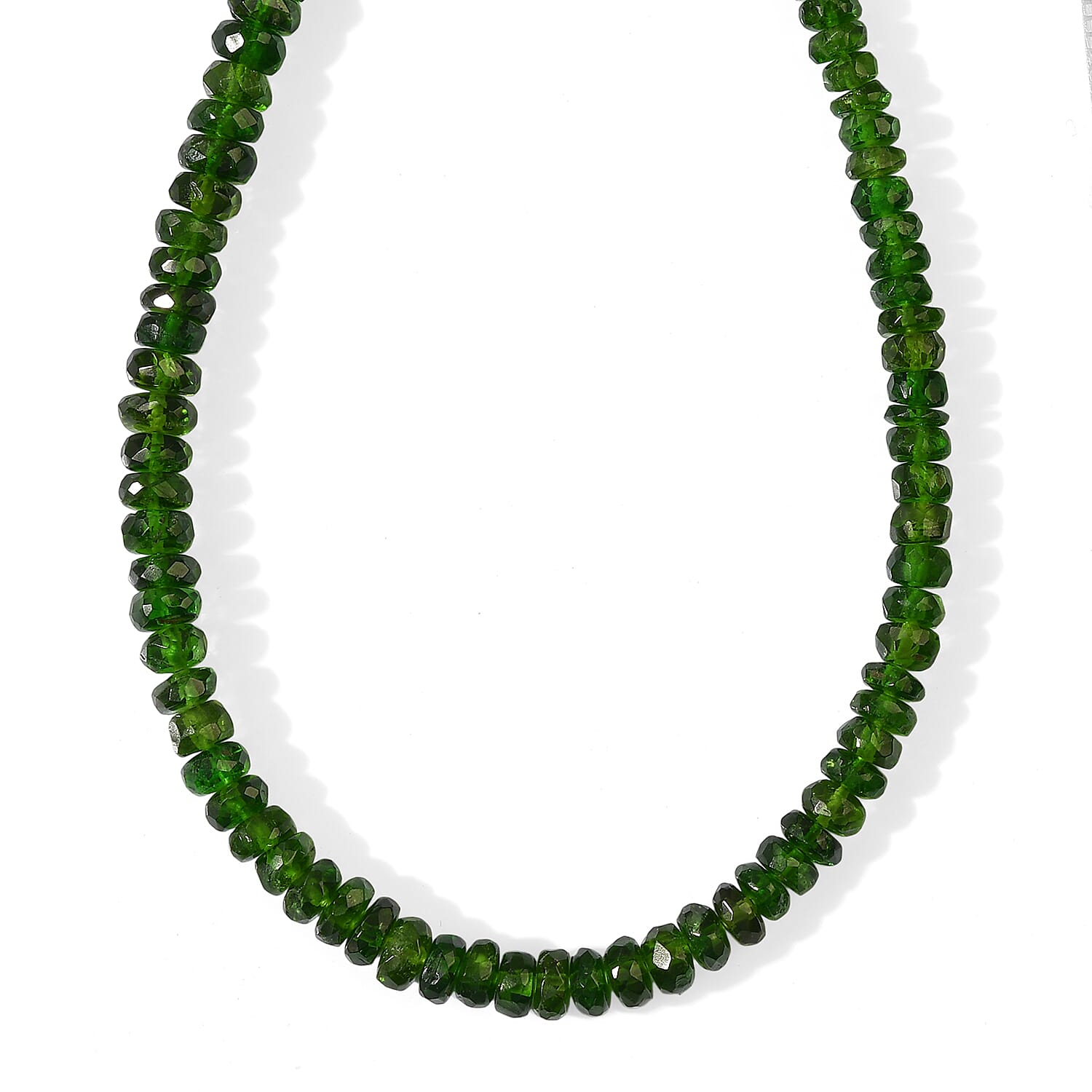 GCS Chrome Diopside Beaded Strand 34.80 ctw