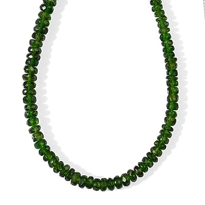 GCS Chrome Diopside Beaded Strand 34.80 ctw