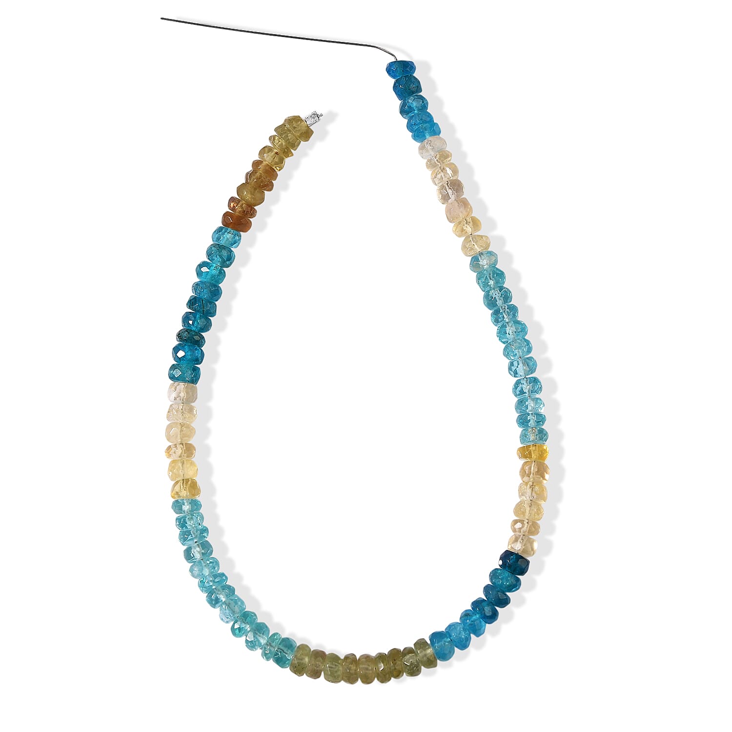 GCS Apatite Beaded Strand 44.80 ctw