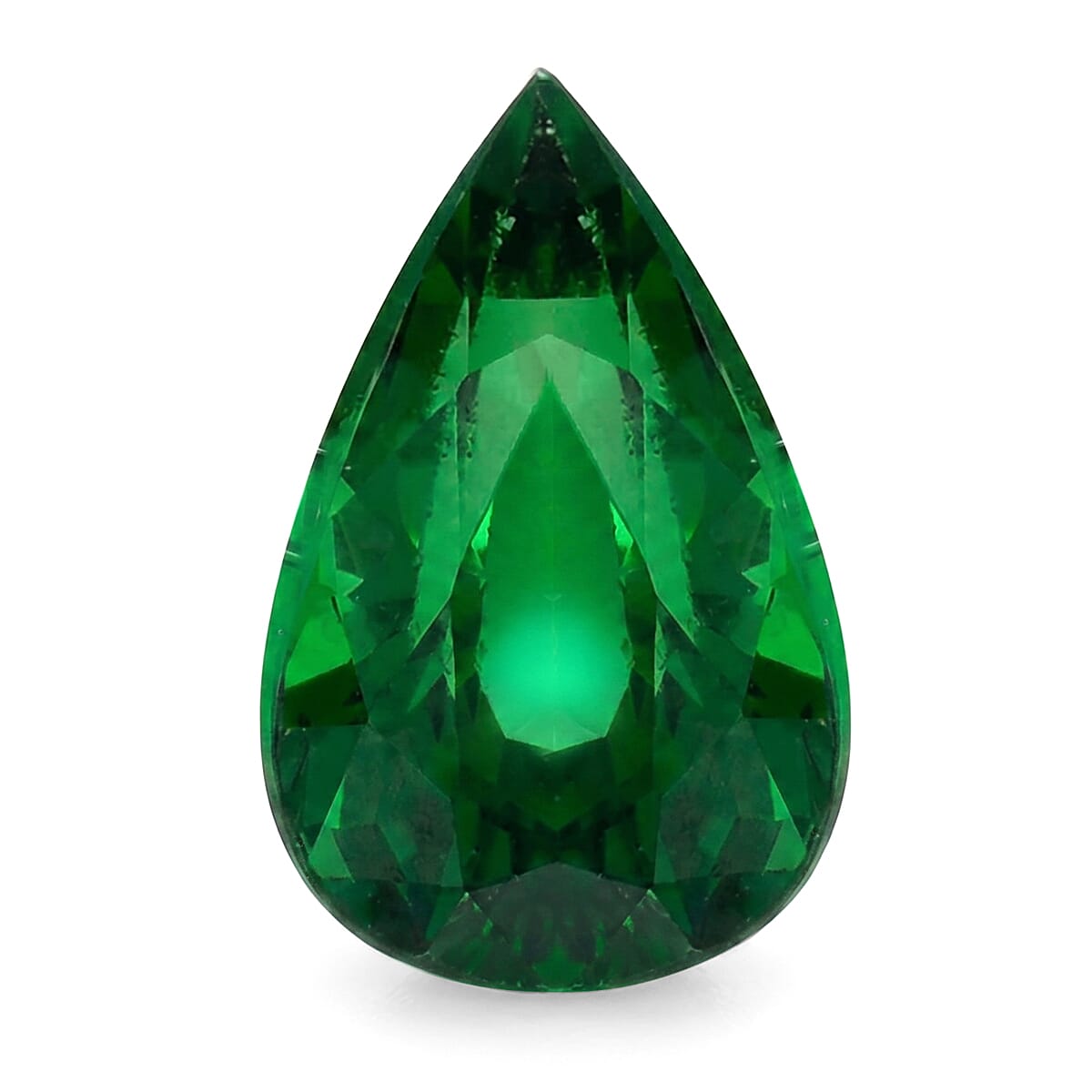 AAAA Tsavorite Garnet (Pear 7x5mm) 0.60 ctw