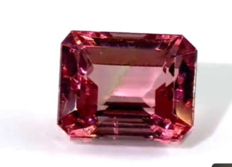 Gem Hunter Certified & Appraised AAAA Padparadscha Tourmaline (Oct Free Size) 6.50 ctw