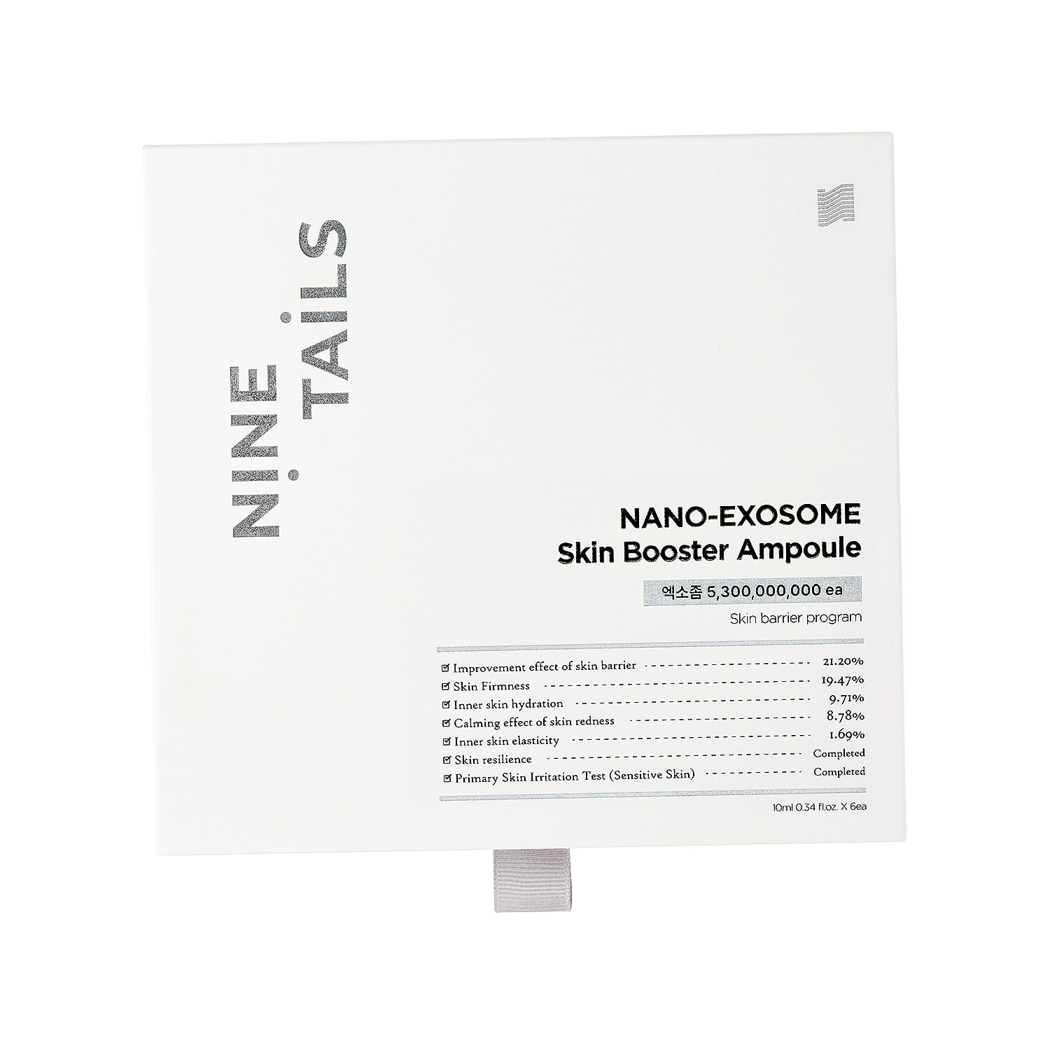 NiNE TAiLS Skin Booster Ampoule NANO- Exosome (Made in Korea) 6x0.34oz