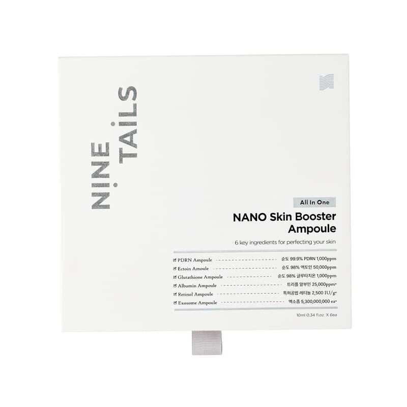 NiNE TAiLS Skin Booster Ampoule NANO- Exosome (Made in Korea) 6x0.34oz