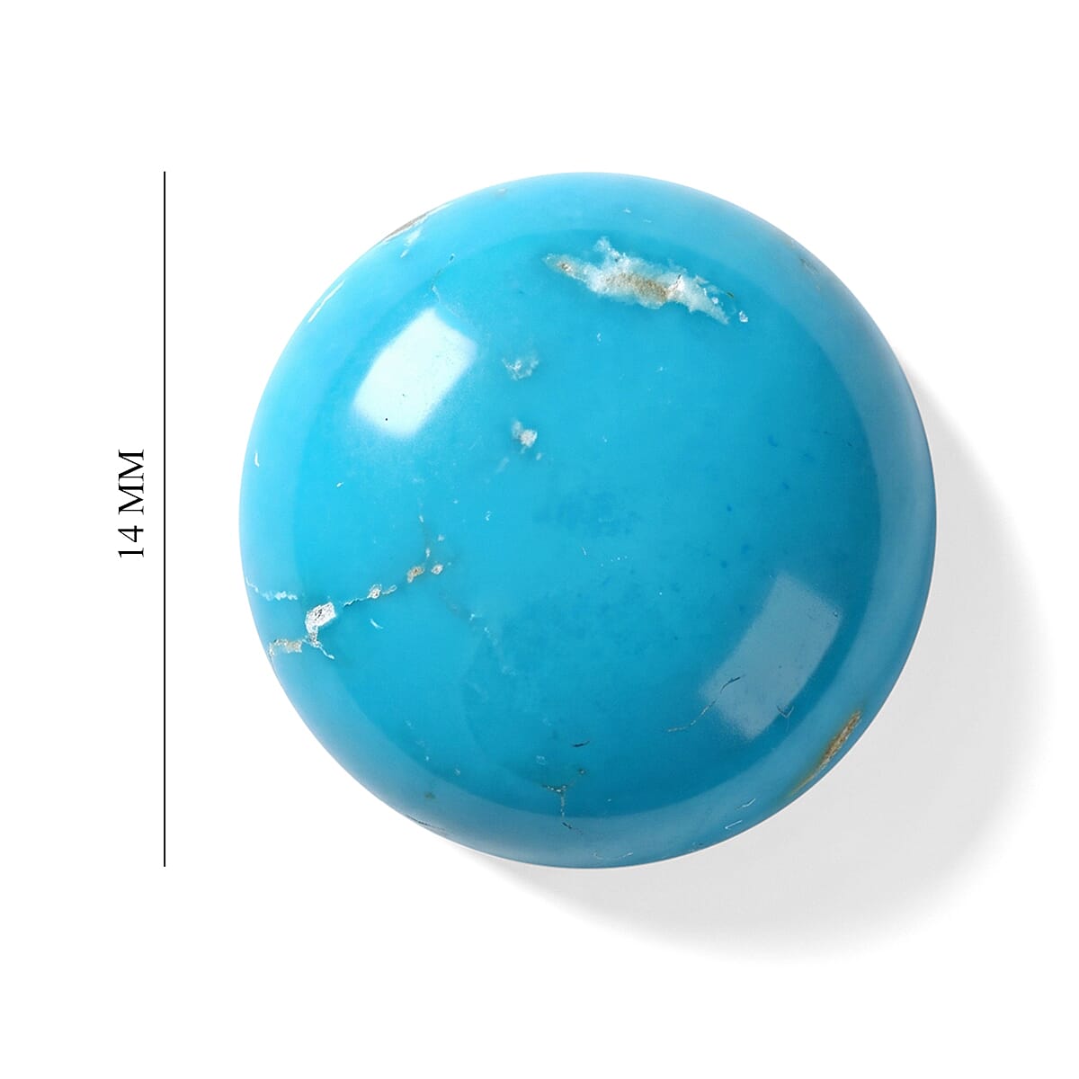 AAAA Sonoran Turquoise (Round) 8.00 ctw