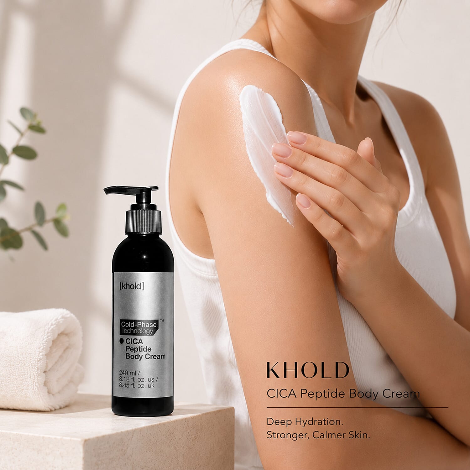 KHOLD CICA Peptide Body Cream 240ml