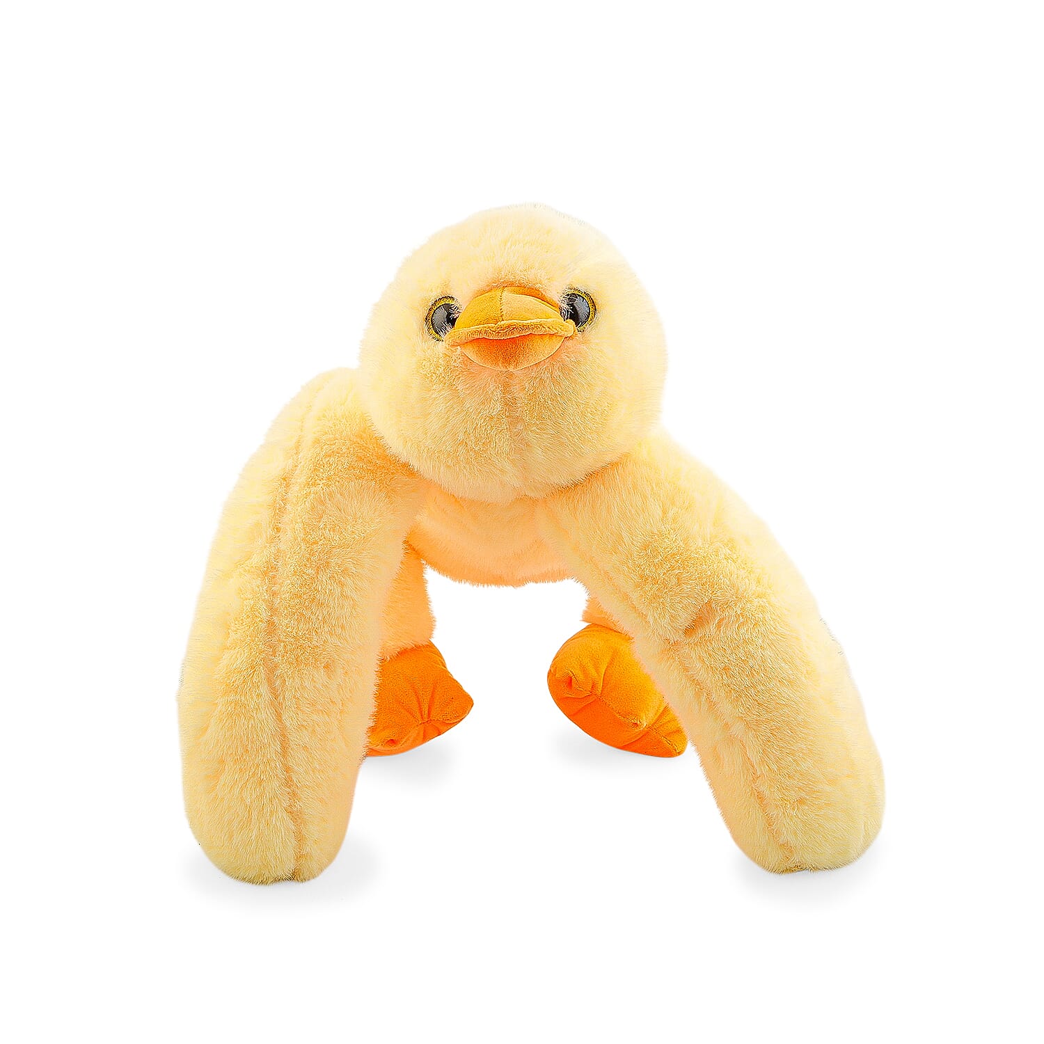 Yellow Calm-Panion Pets Weighted Duck Plush