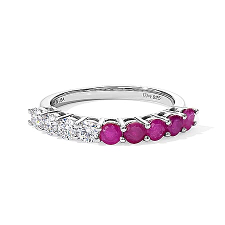 Moissanite & Mozambique Ruby / 5 - Product card gallery slide 1 (10336676741433)
