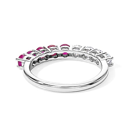 Moissanite & Mozambique Ruby / 5 - Product card gallery slide 4 (10336676741433)