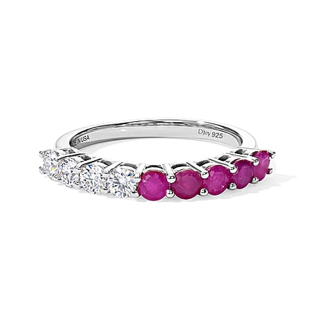 Moissanite & Mozambique Ruby / 7 - Product card gallery slide 1 (10336676741433)