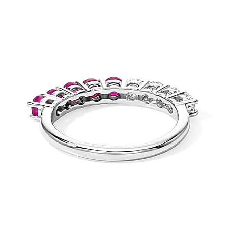 Moissanite & Mozambique Ruby / 7 - Product card gallery slide 4 (10336676741433)