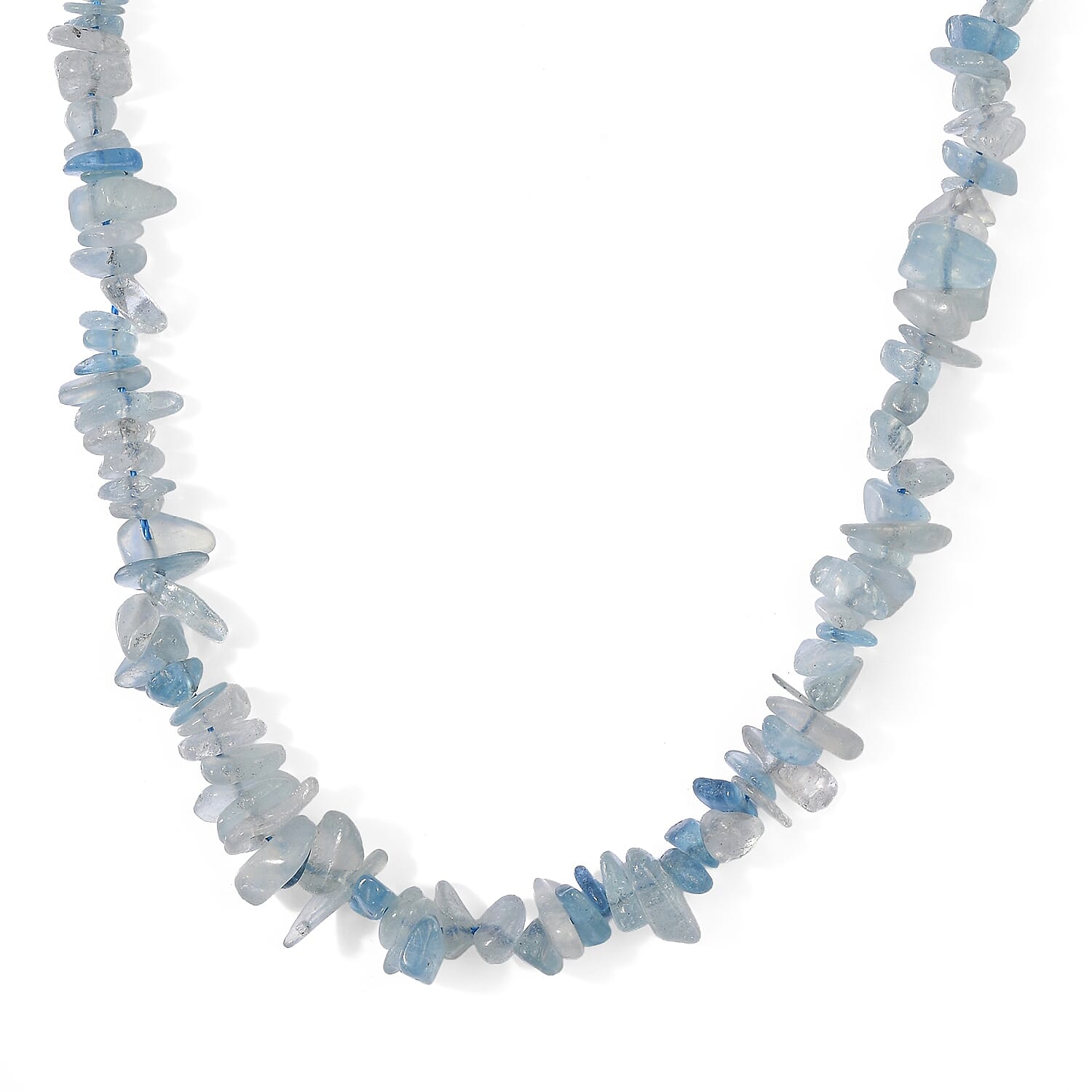 Aquamarine 154.50 ctw Chips Strand
