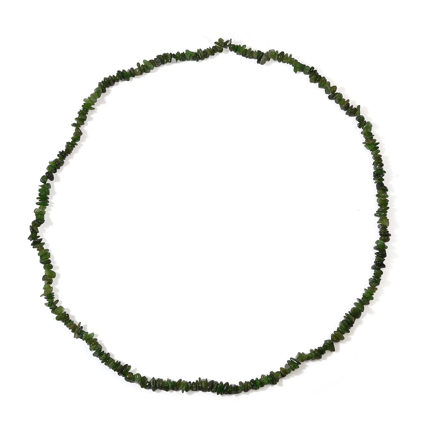 Nephrite 372.50 ctw Chips Strand