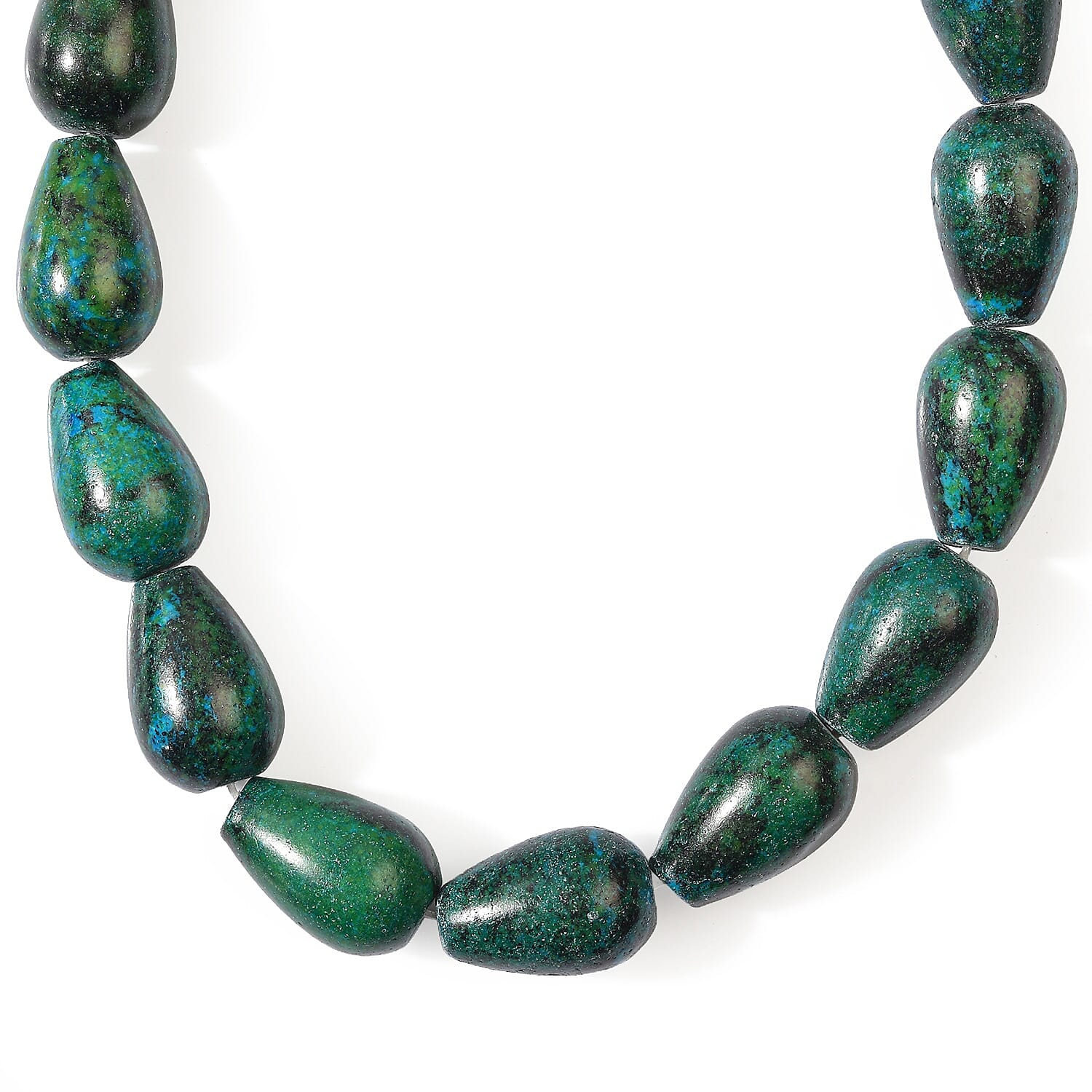 Aurora Azurite 487.87 ctw Chips Strand
