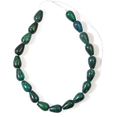 Aurora Azurite 487.87 ctw Chips Strand