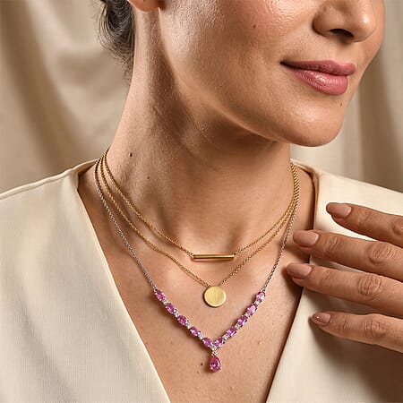 Created Pink Sapphire - Product card gallery slide 3 (10327990108473)