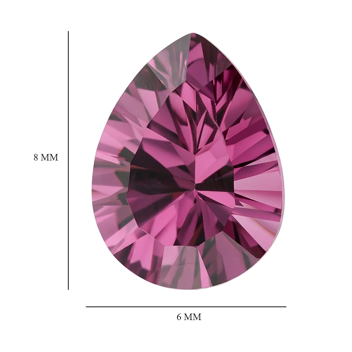 Customer Appreciation Day AAAA Tanzanian Mahenge Garnet (Pear 8x6mm) 1.00 ctw