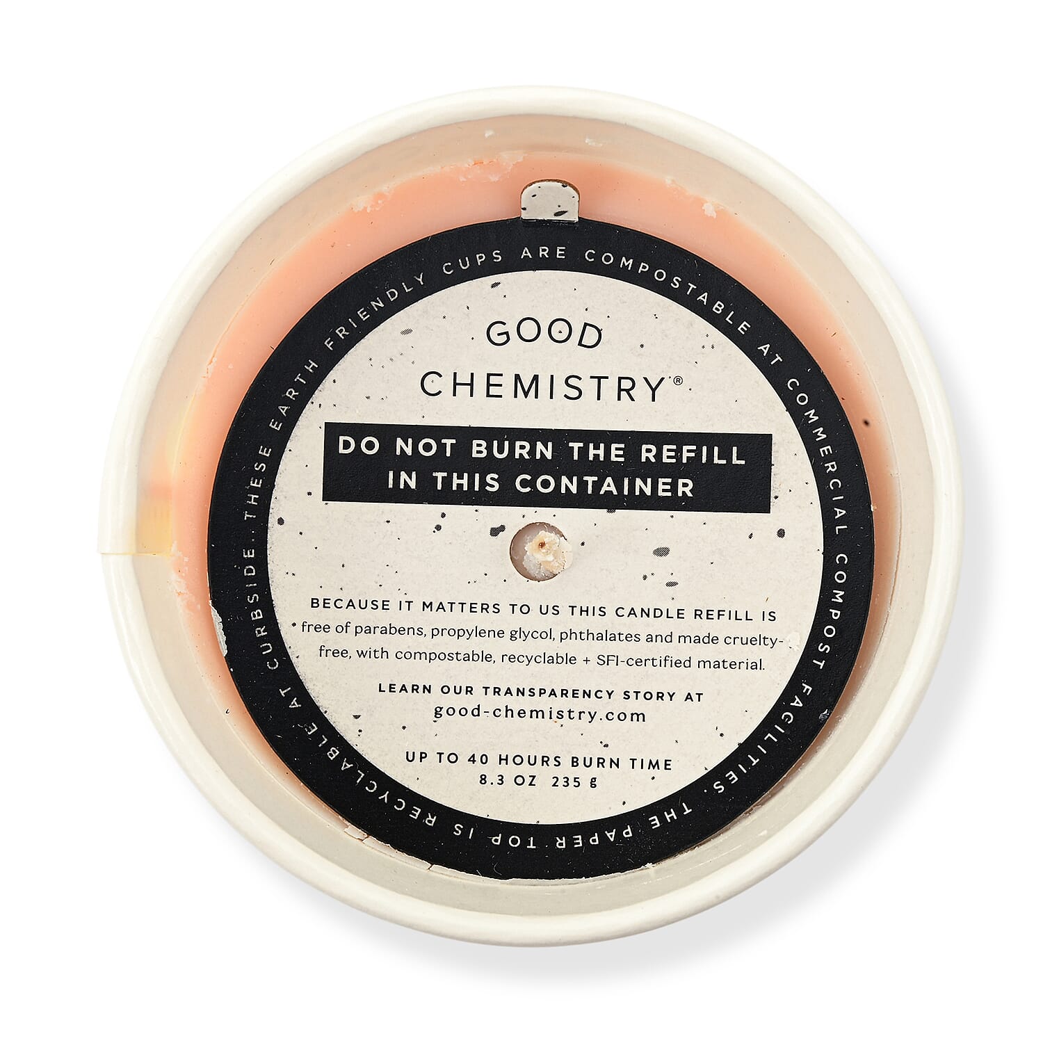 ILLUME Beauifully Done Coconut + Chill Refillable Candle 8.3oz