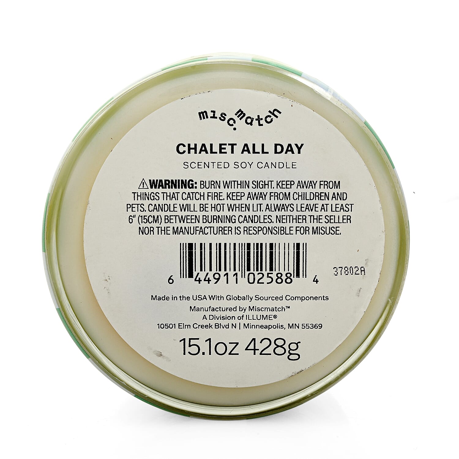 ILLUME Beauifully Done Chalet All Day Refillable Candle 15.1oz