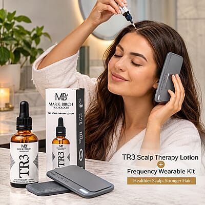 TR3 Scalp Therapy Lotion + Frequency Wearable Kit