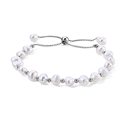 White Fresh Water Pearl - Product card gallery slide 1 (10319208055097)