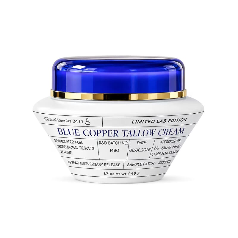 Clinical Results 24/7 Zero Gravity Limited Lab Edition Blue Copper Tallow Cream 1.7oz