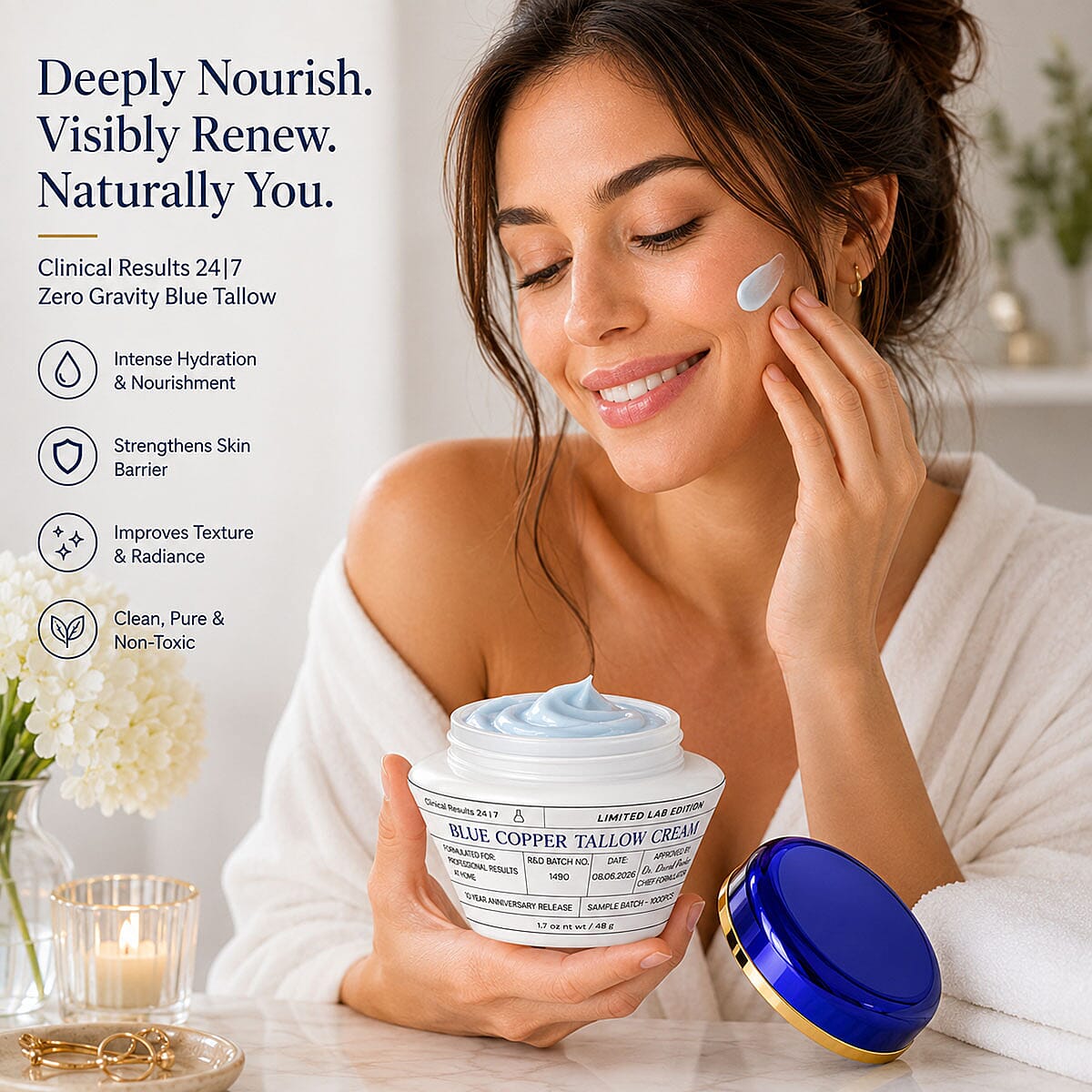 Clinical Results 24/7 Zero Gravity - Blue Tallow
