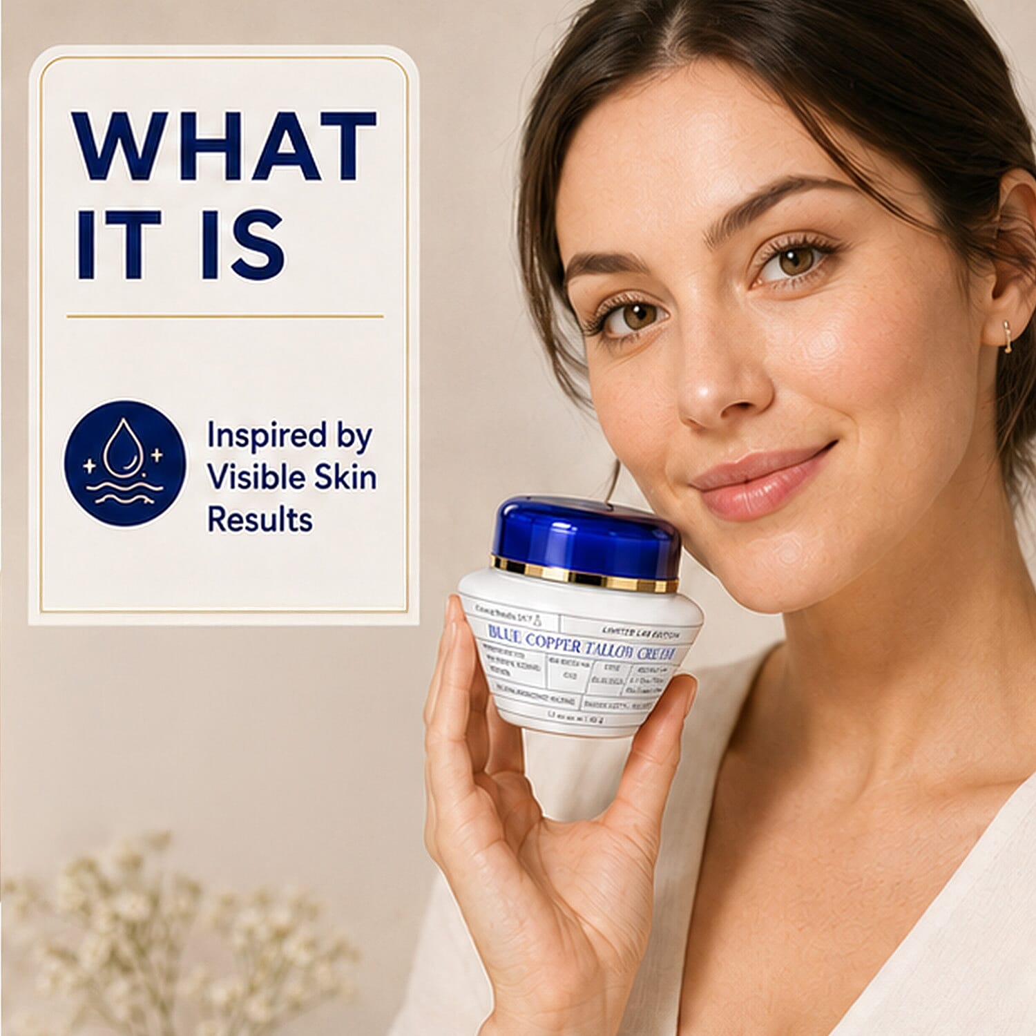 Clinical Results 24/7 Zero Gravity Limited Lab Edition Blue Copper Tallow Cream 1.7oz