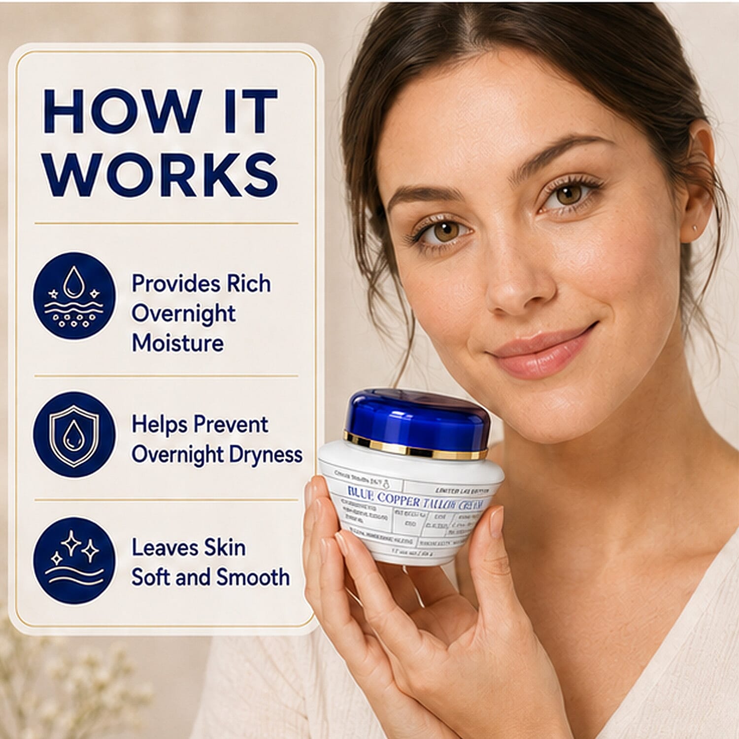 Clinical Results 24/7 Zero Gravity Limited Lab Edition Blue Copper Tallow Cream 1.7oz