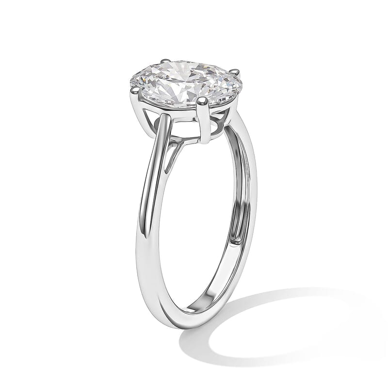 Luxuriant Lab Grown Diamond E-F VS 2.00 ctw Ring in 10K White Gold (Size 5.0)