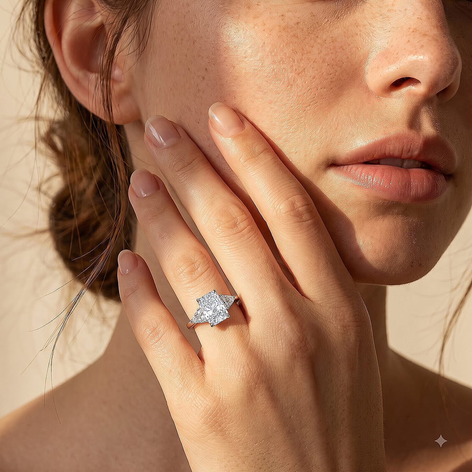 Luxuriant Lab Grown Diamond E-F VS 2.00 ctw Ring in 950 Platinum (Size 5.0)