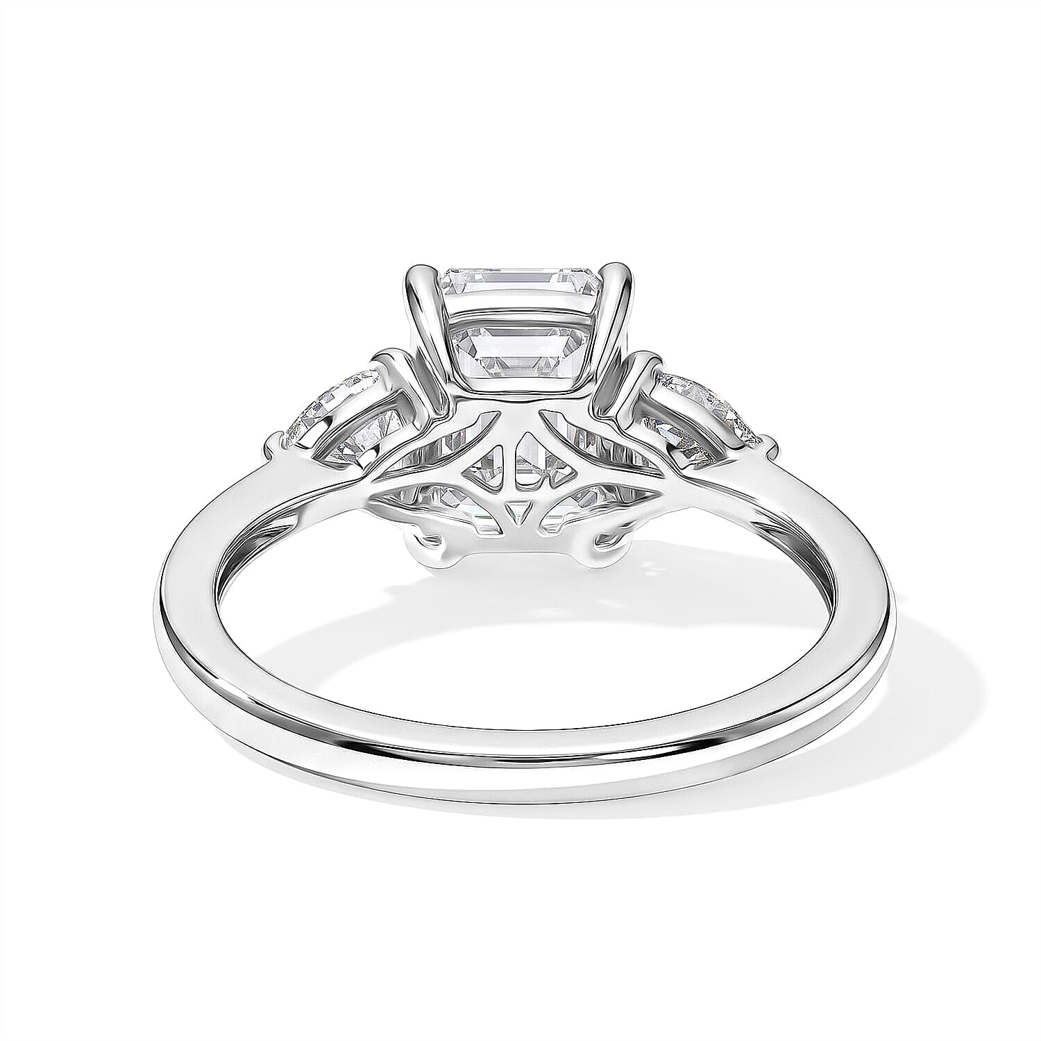 Luxuriant Lab Grown Diamond E-F VS 2.00 ctw Ring in 950 Platinum (Size 5.0)