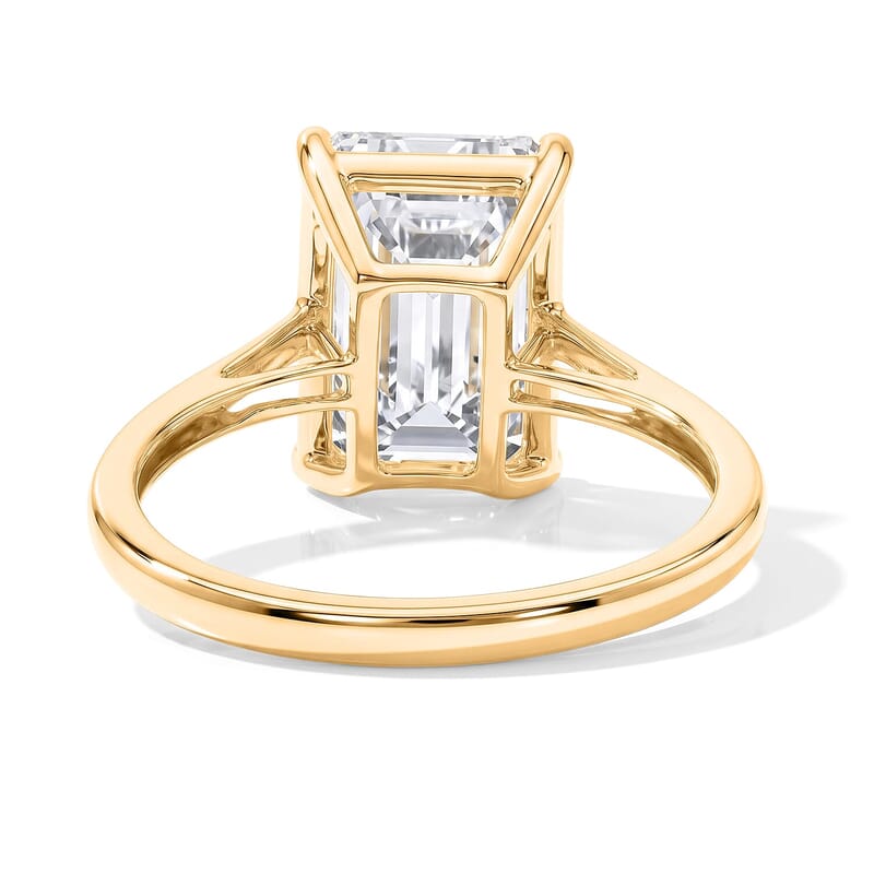 14K Yellow Gold Luxuriant Lab Grown Diamond (G, VS) Ring (Size 5.0) 5.00 ctw