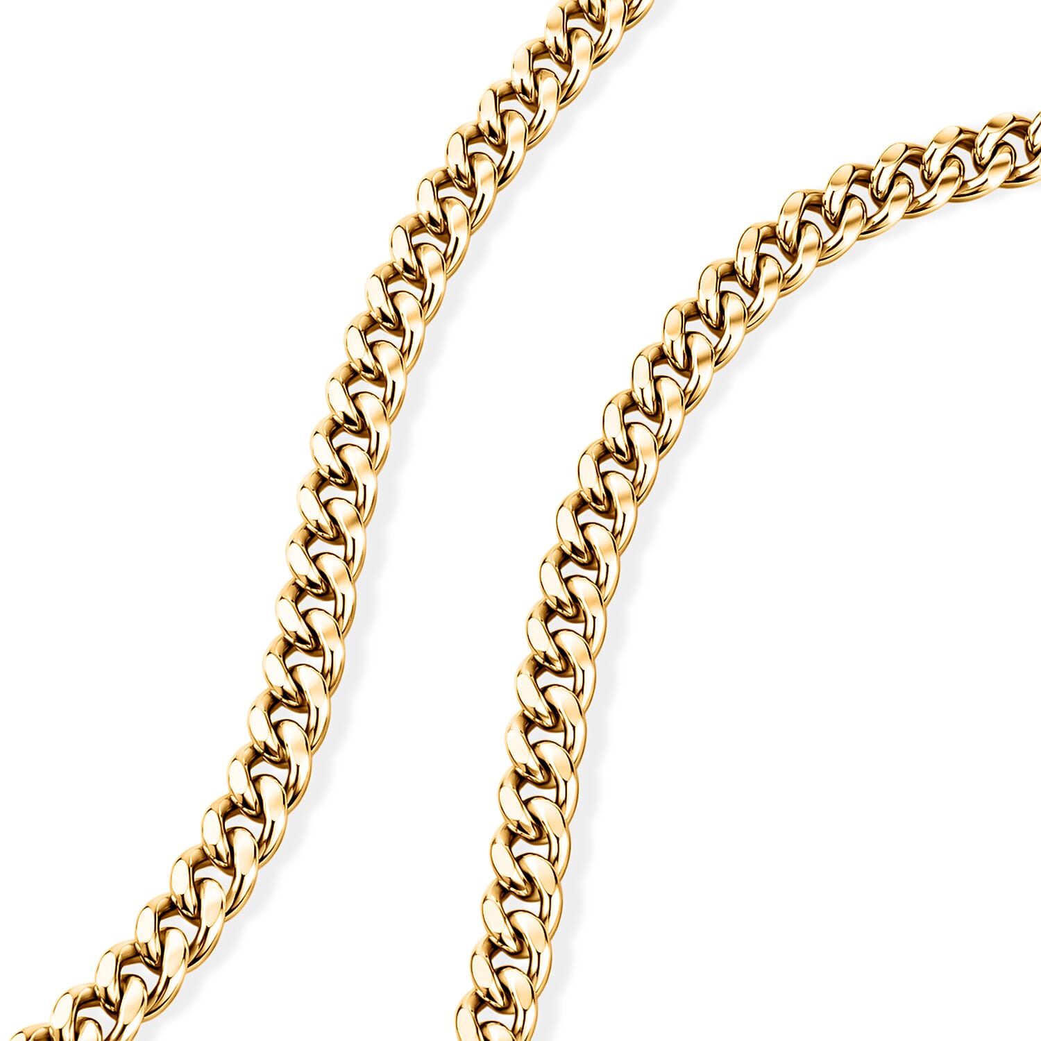 Hollow Miami Cuban 3.75mm Necklace in 10K Yellow Gold 22 Inches 7.90 Grams