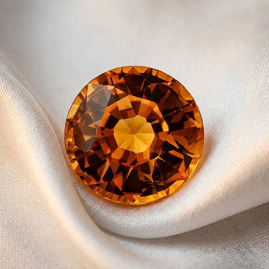 AAAA Yellow Sapphire (Rnd 8mm) 2.20 ctw