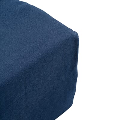American Thread Collection 6pc Navy Blue Microfiber Sheet Set -Full