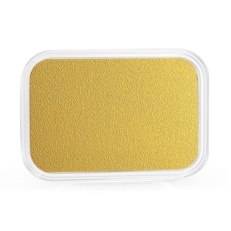 24K Golden Autumn Maple Colorful Embossed Sheet (10mg) 31x45.5mm